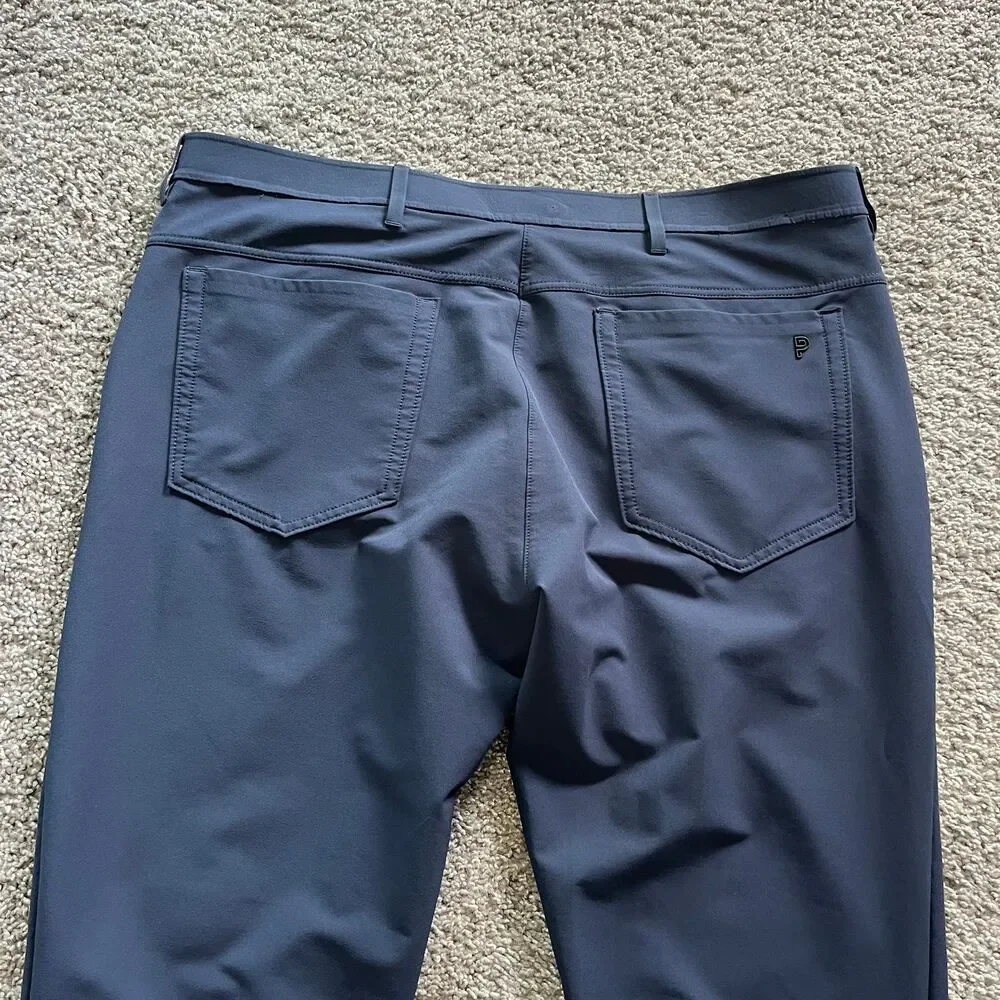 Public Rec Gamechanger Pants Stretch Performance Golf Chino Navy Blue Mens 40/32